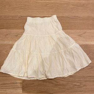 Cat & Jack skirt, size 6, white.